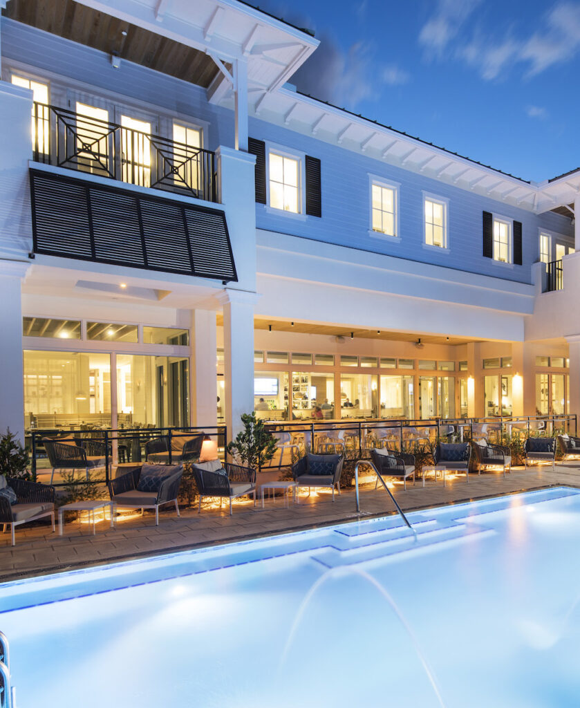 exterior shot of hutchinson shores