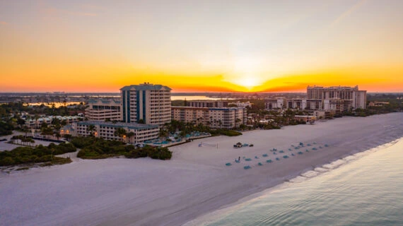 Sarasota Lido Key beach view