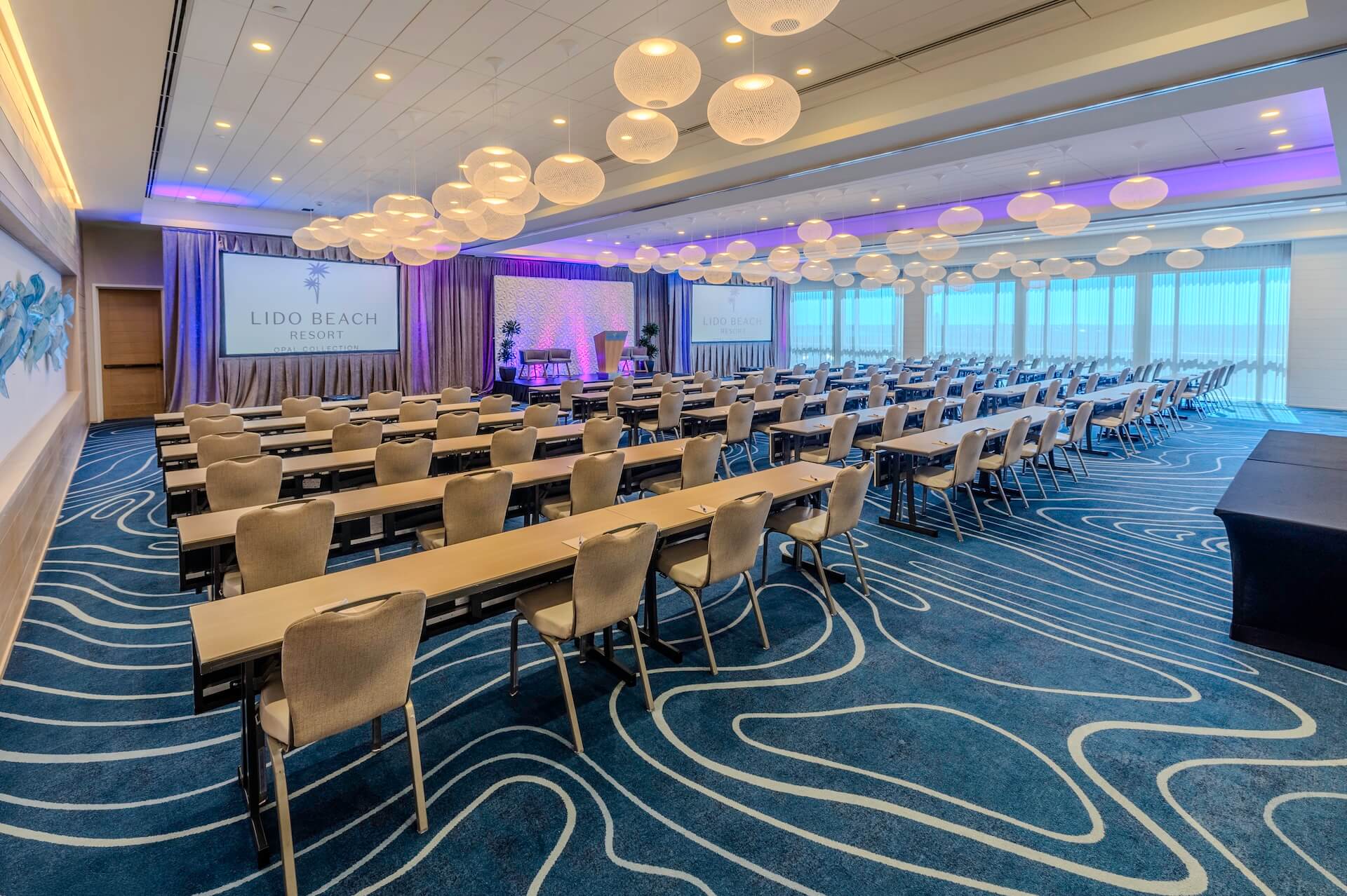 Royal Palm Ballroom at Lido Beach Resort