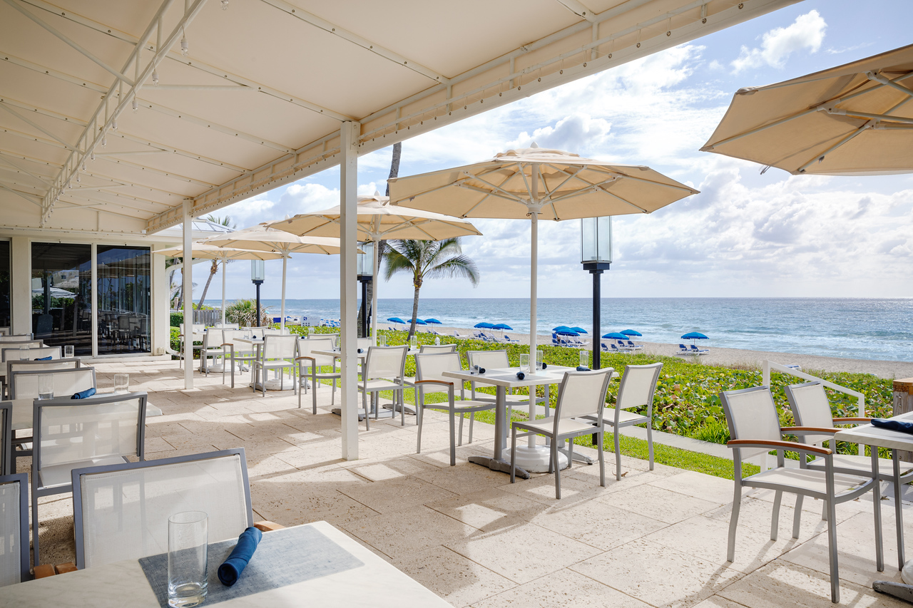 Oceanfront Terrace at Delray Sands Resort