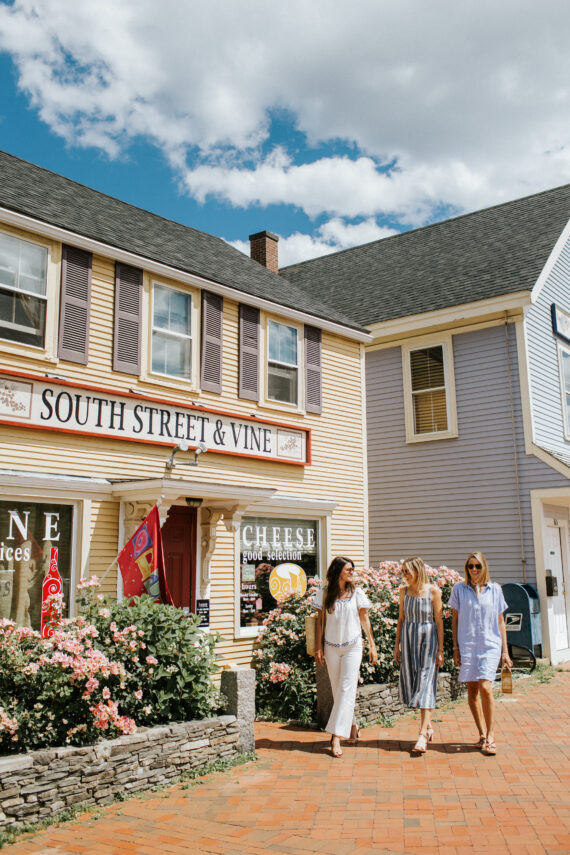 A group of friends exploring Portsmouth.