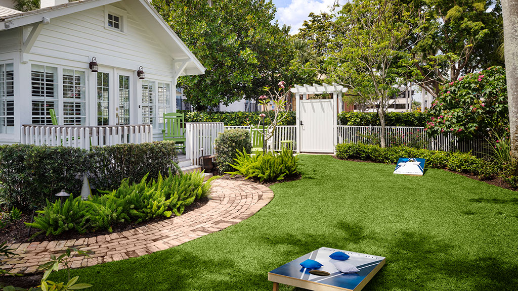 The two-bedroom cottage at The Capri Inn.