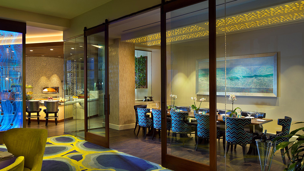 SeaGuini's private dining room