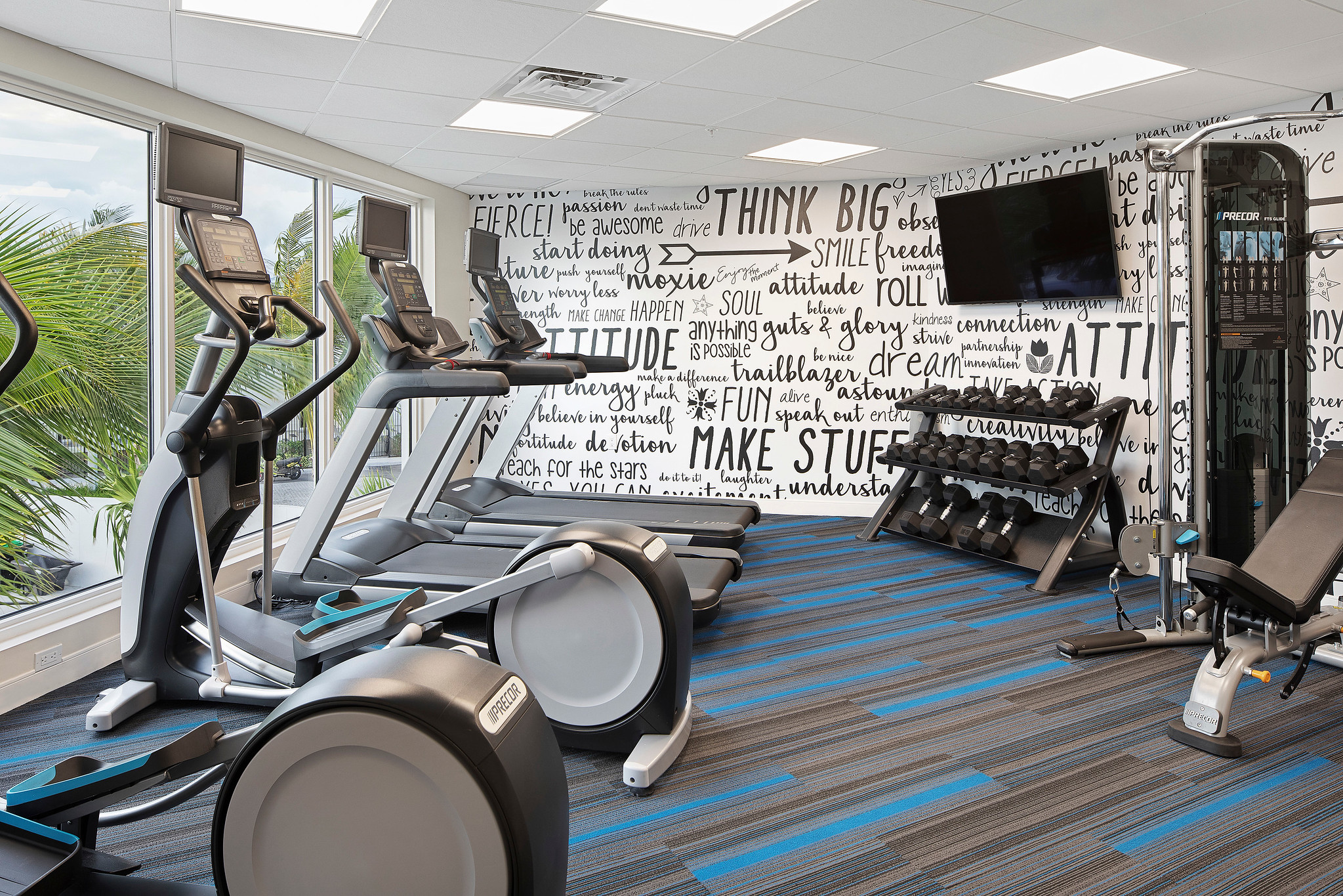 fitness room