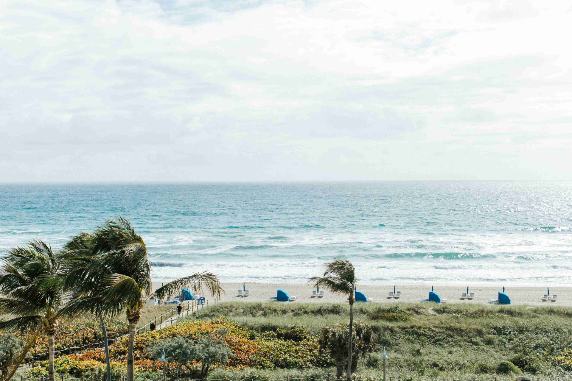 The view of Delray Beach from Opal Grand.