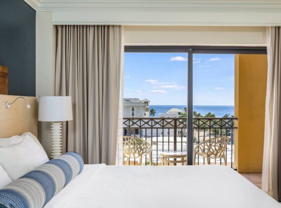 Ocean view room at The Atlantic Suites on the Ave