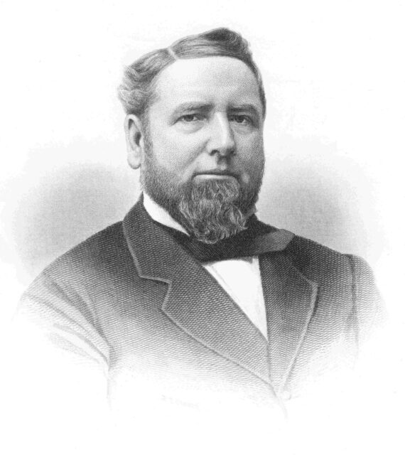 A historic image of Portsmouth politician Frank Jones