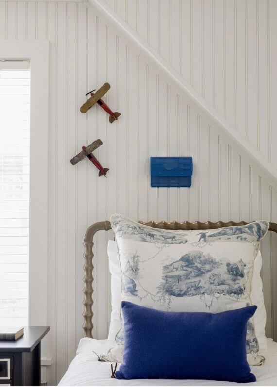 A detail shot of the design of the accommodations at The Asticou.