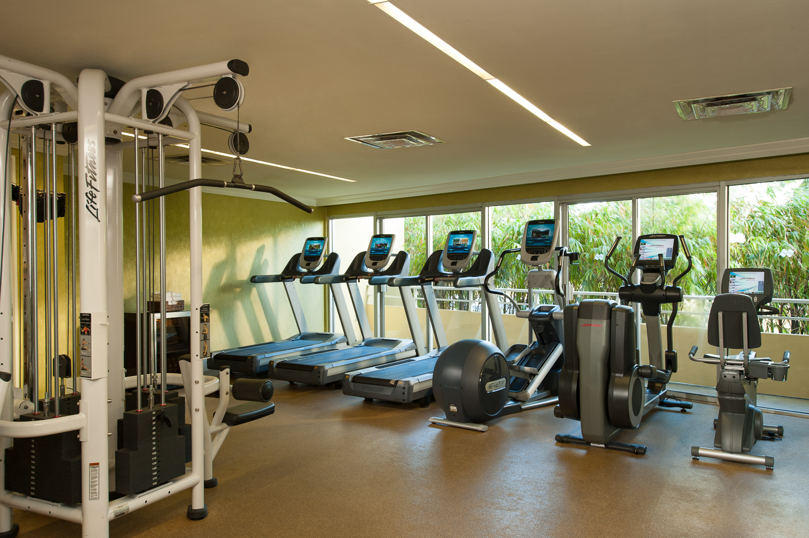 fitness center